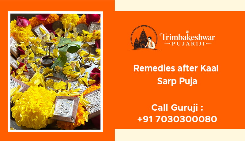 Remedies after Kaal Sarp Puja