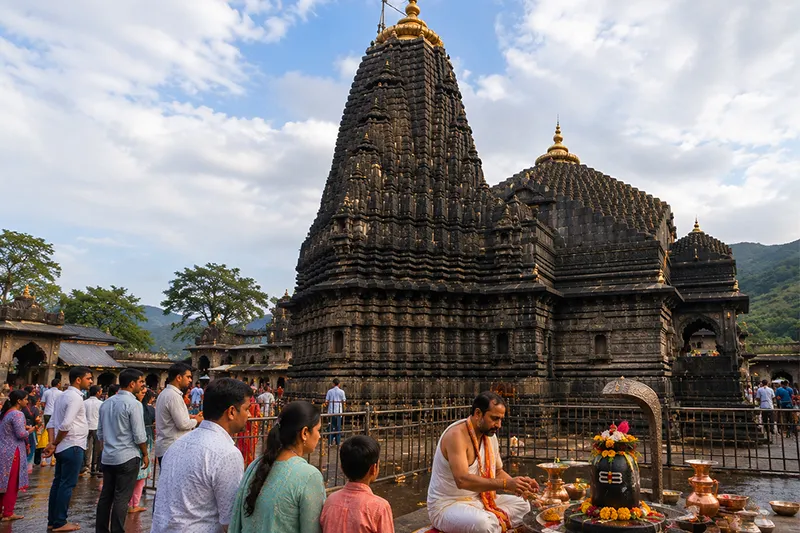 trimbakeshwar temple pooja